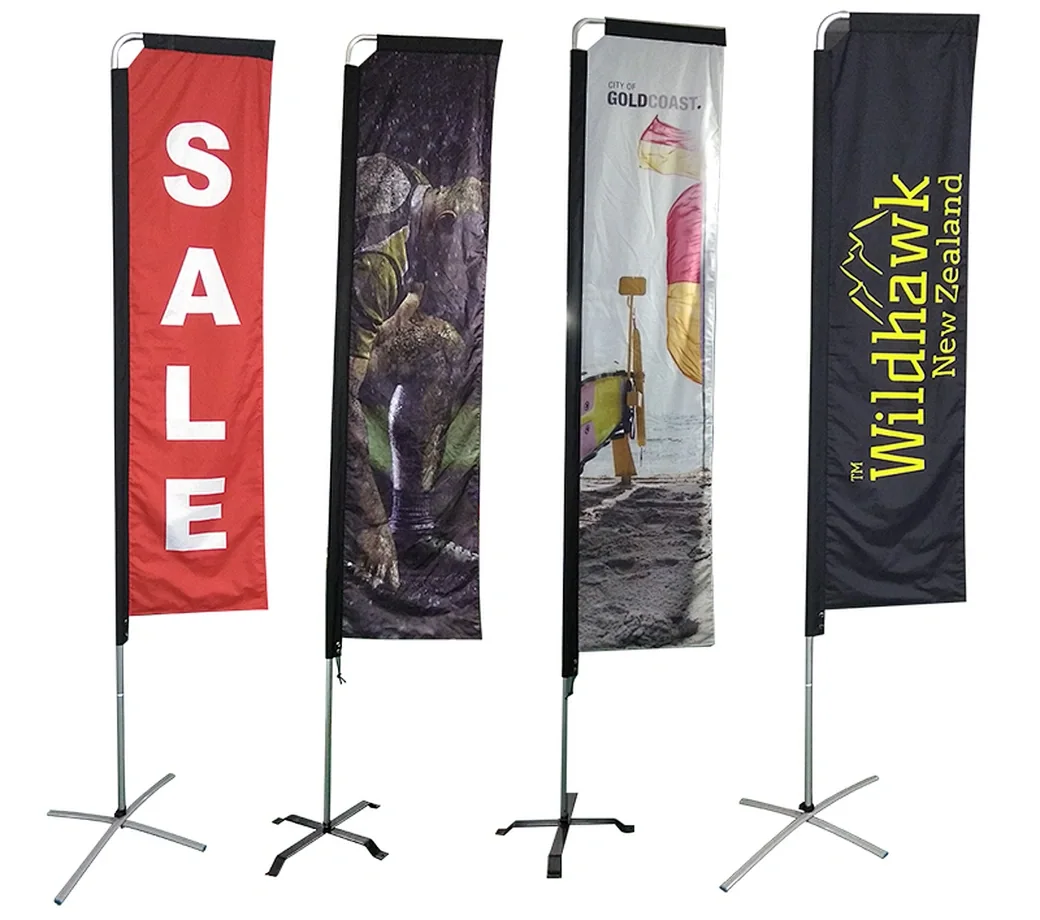 Bandera rectangular personalizada