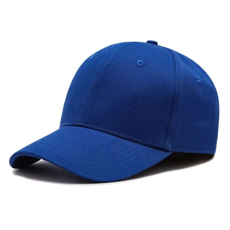 Real blank navy event cap shown in a clean product view